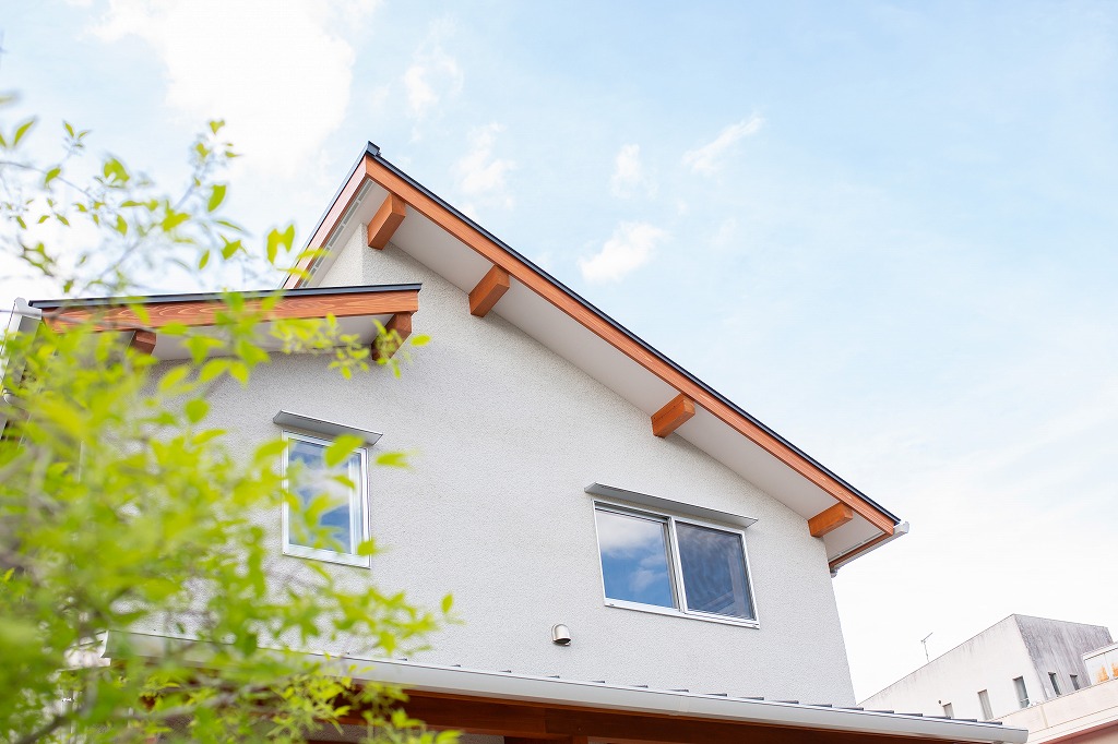 完成した戸建て注文住宅の写真