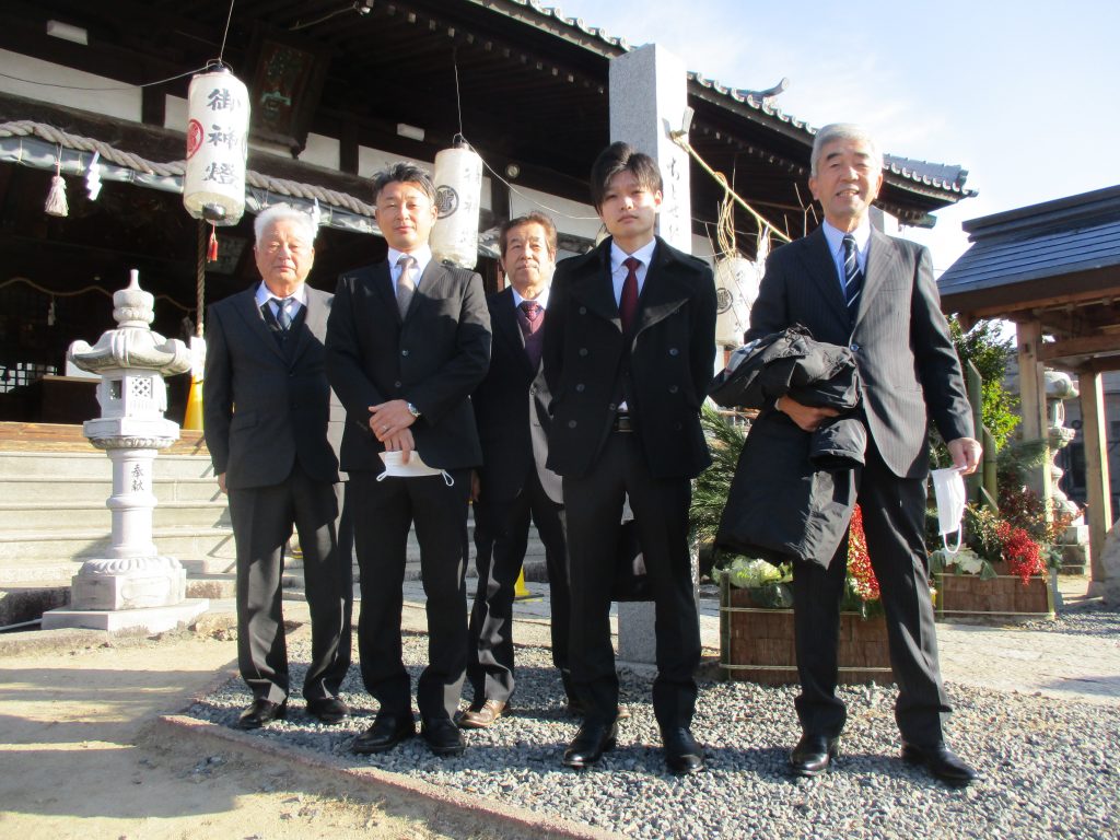 竹野内建設2023初詣